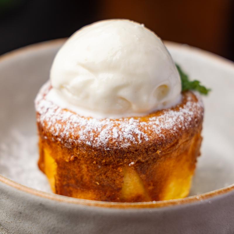 menu item 18 of 18, Orange Saffron Almond Cake (gf)