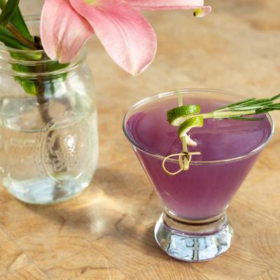 Rosemary Gin Gimlet cocktail