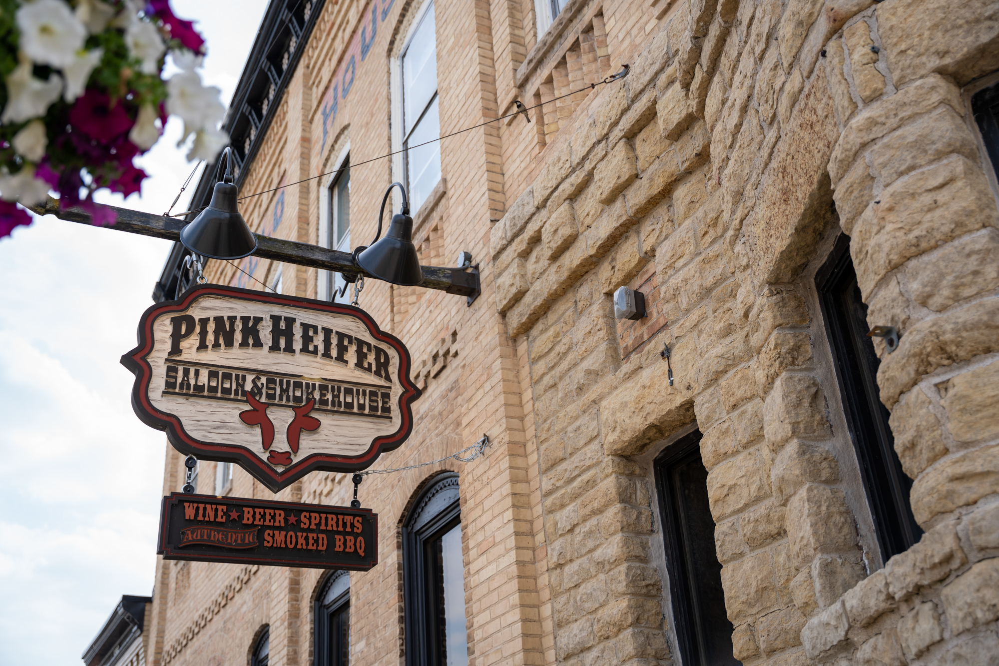Inside Pink Heifer Saloon & Smokehouse