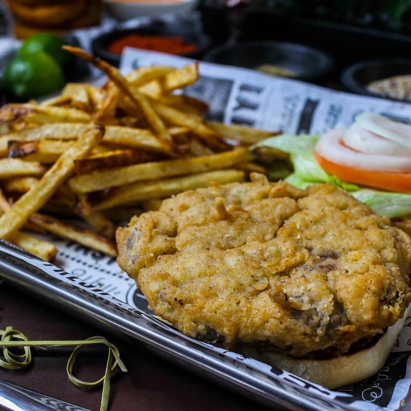 Deep Fried Burger photo