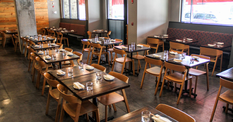 Interior, dining area