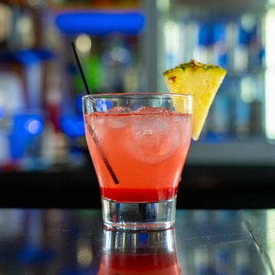 Red Margarita cocktail.