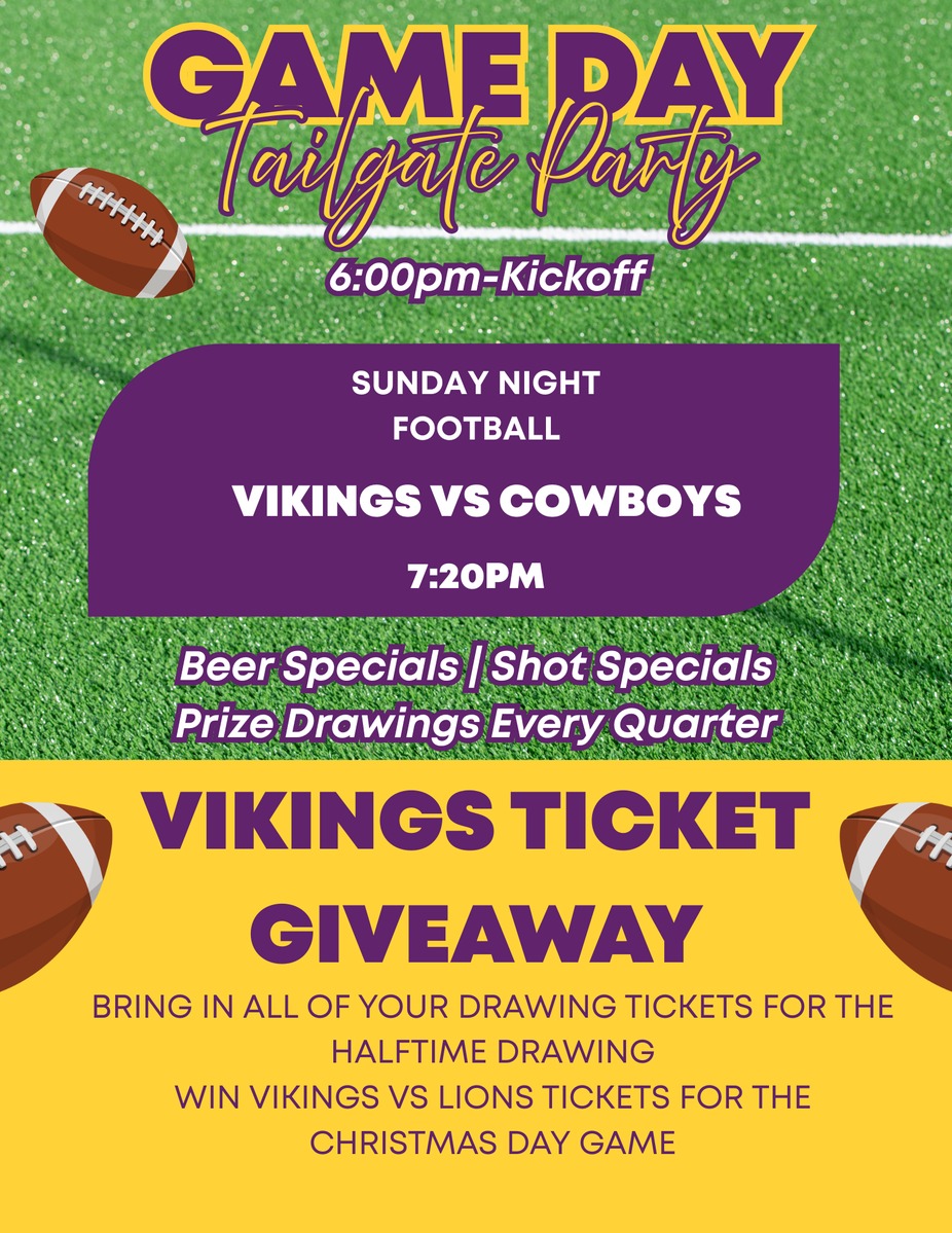 Vikings Ticket Giveaway event photo