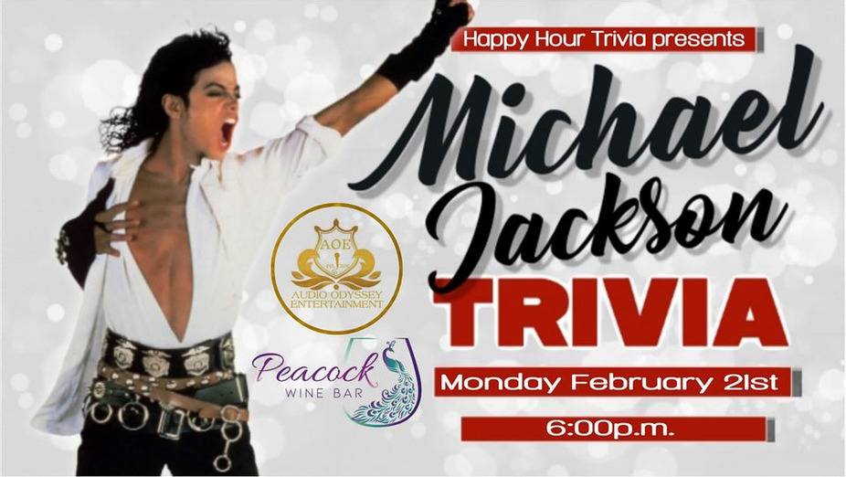 Happy Hour Trivia • Micheal Jackson Trivia Night event photo