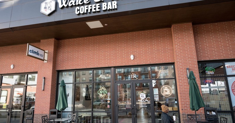 Exterior seating area