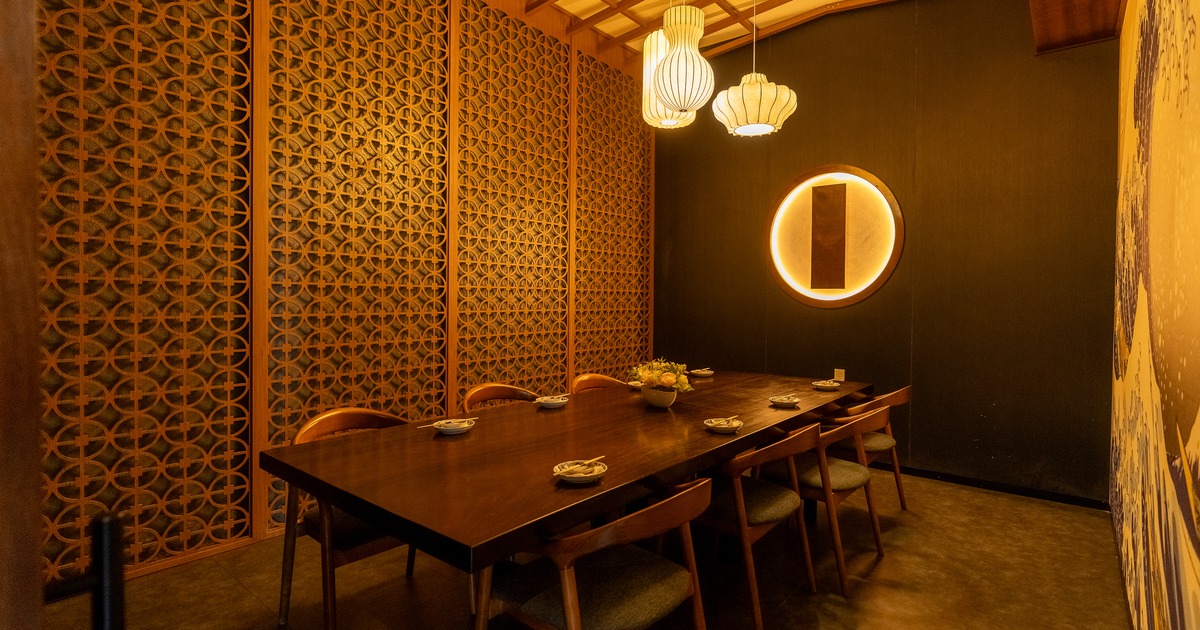 Interior, diner table