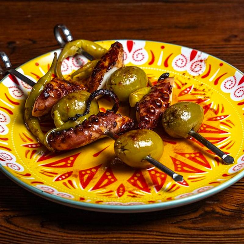 Brocheta De Pulpo photo