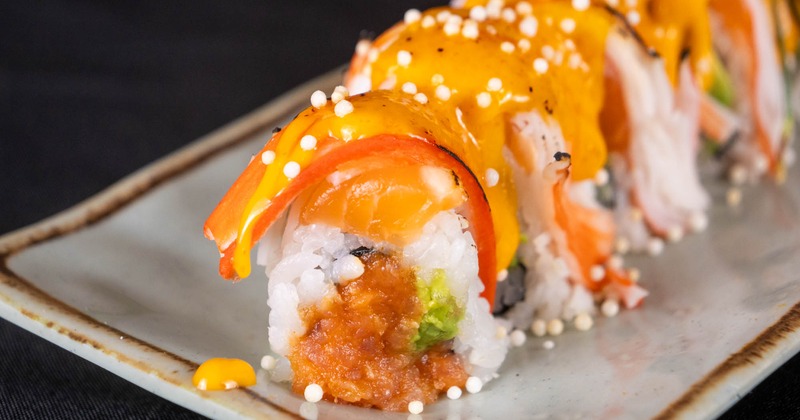 Golden Roll, close-up