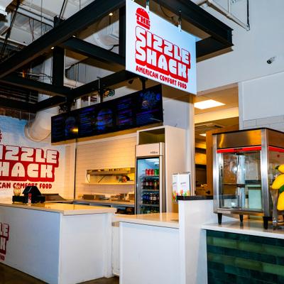 Interior, counter service area.