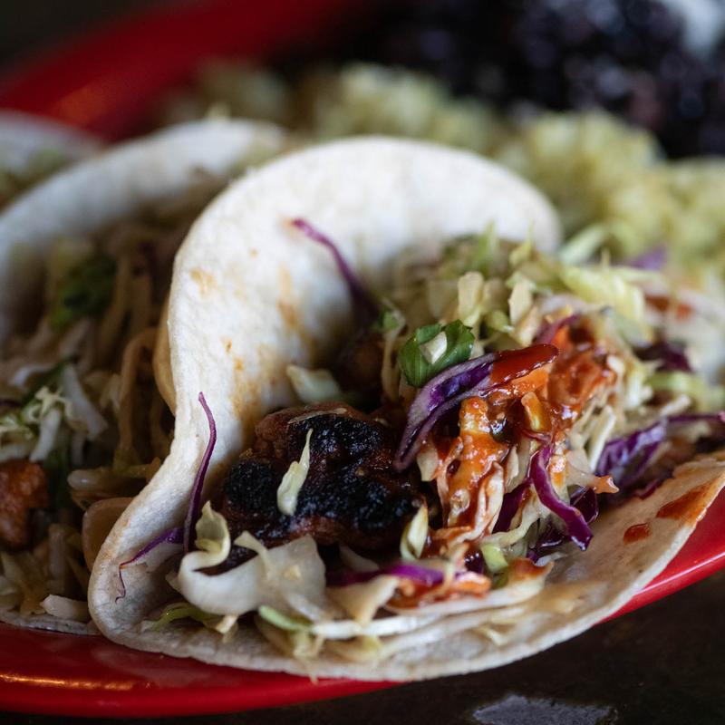 menu item 11 of 15, Marinated Chipotle Chicken Tacos