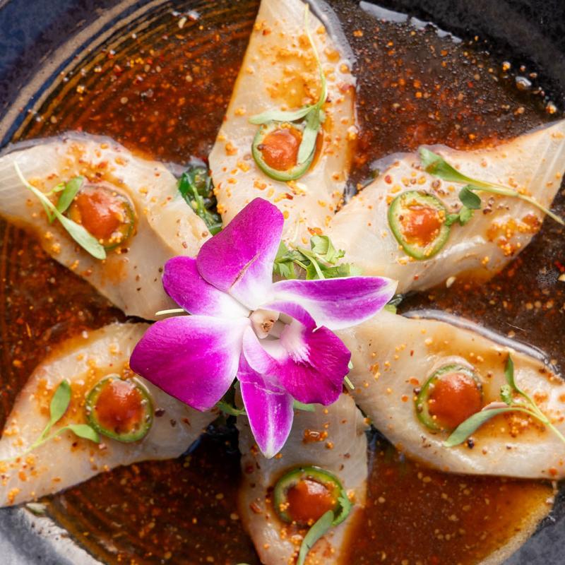 menu item 7 of 30, Hamachi Serrano