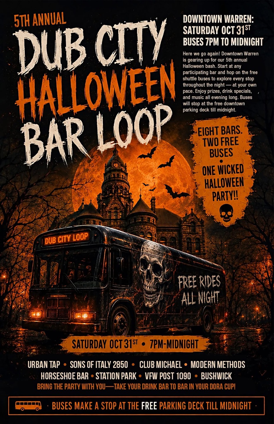 Halloween Bar Loop! event photo