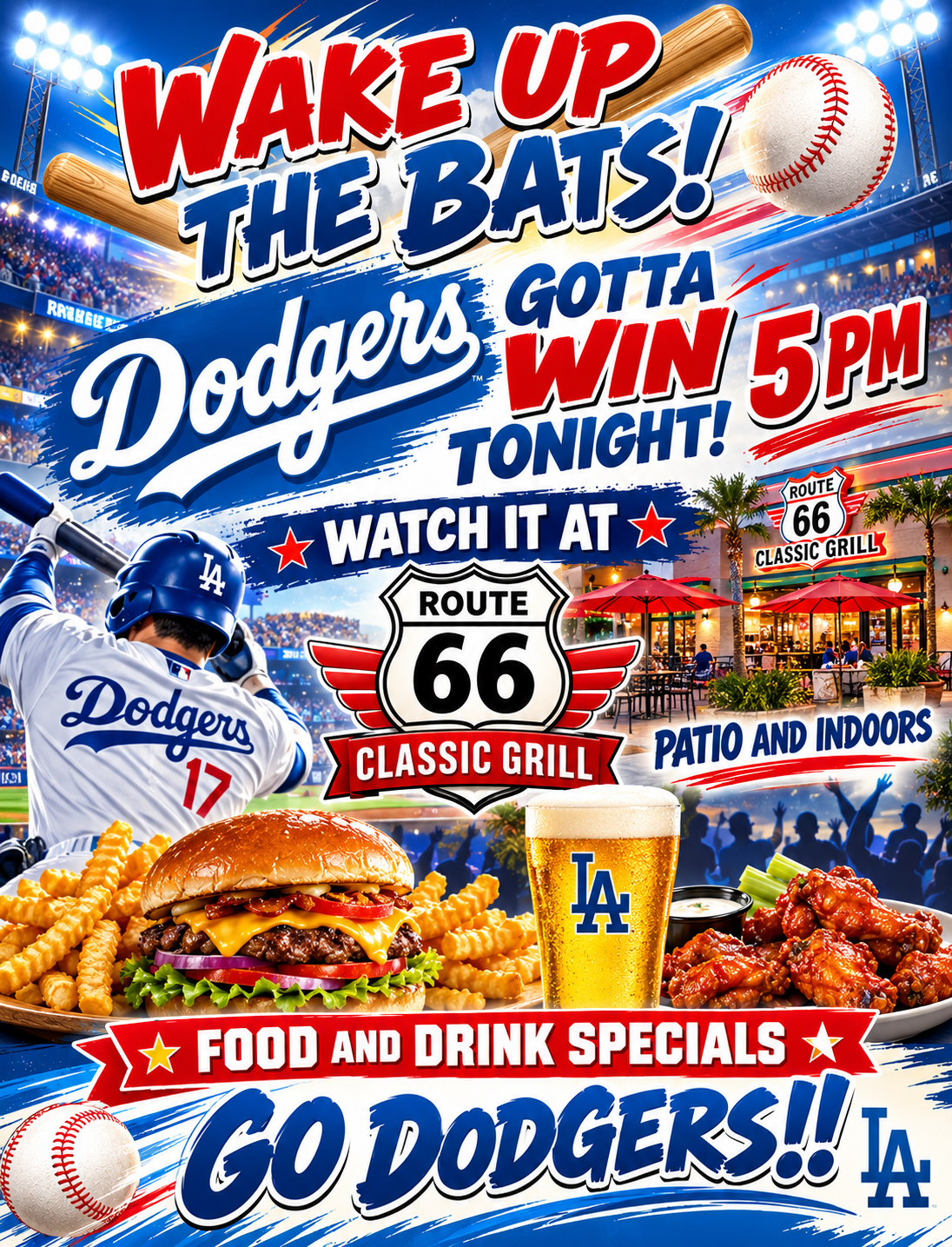 watch the Dodgers game tonight 5pm