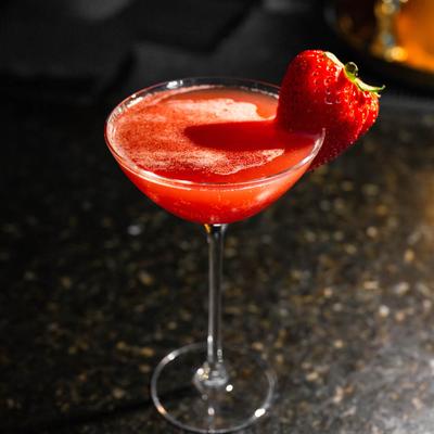 Strawberry cocktail.