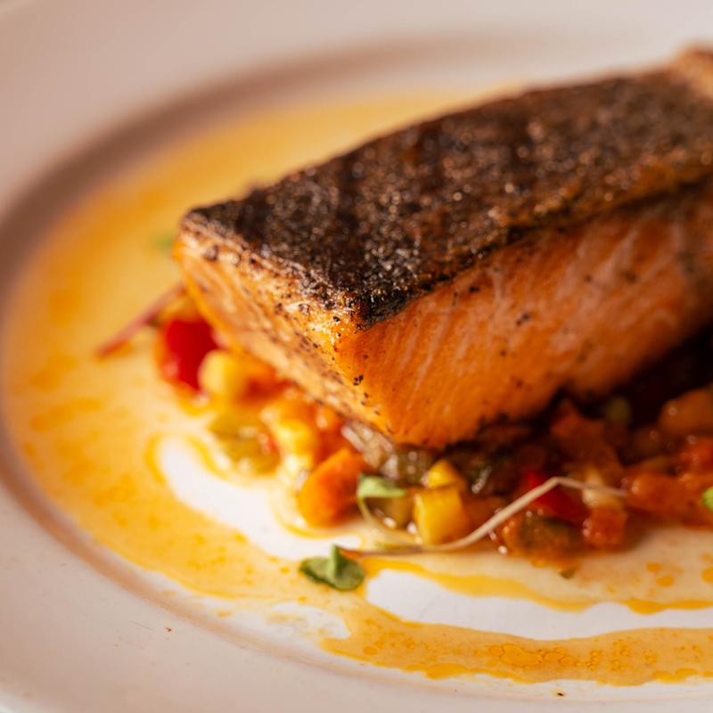 menu item 13 of 13, Salmon