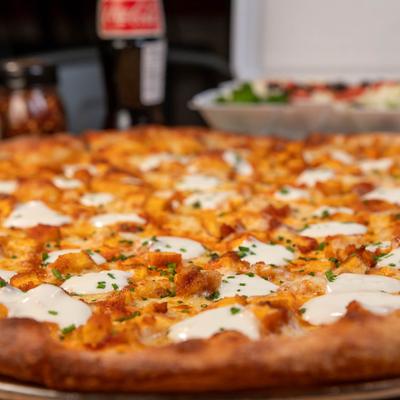 Buffalo Chicken Pizza.