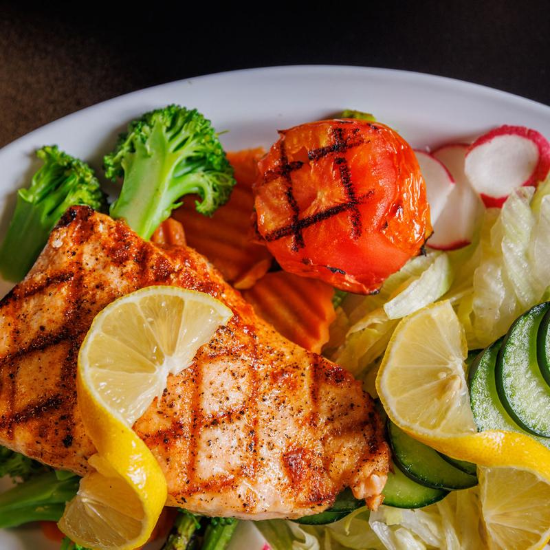 Healthy Grilled Salmon photo