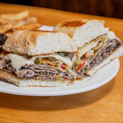 Sliced Prime Rib Sandwich