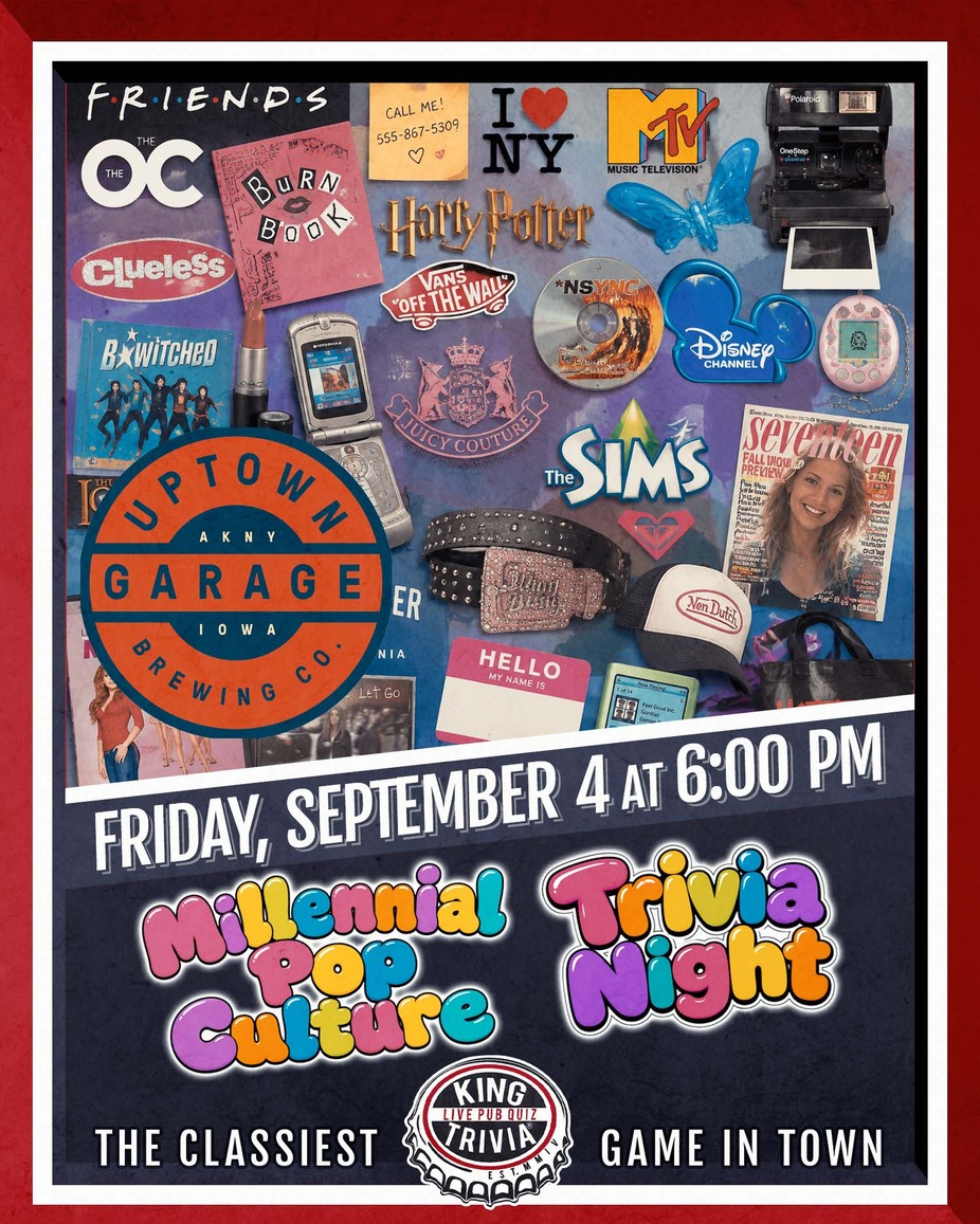 Millennial Pop Culture Trivia event photo