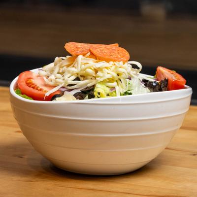A bowl of Deluxe Tossed Salad.