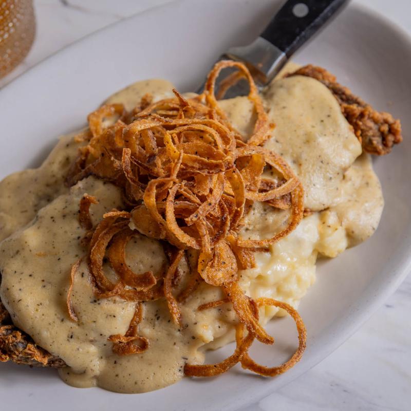 Chicken Fried NY Strip photo