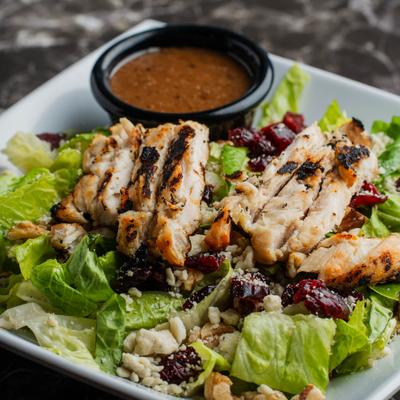 Cranberry walnut chicken salad.