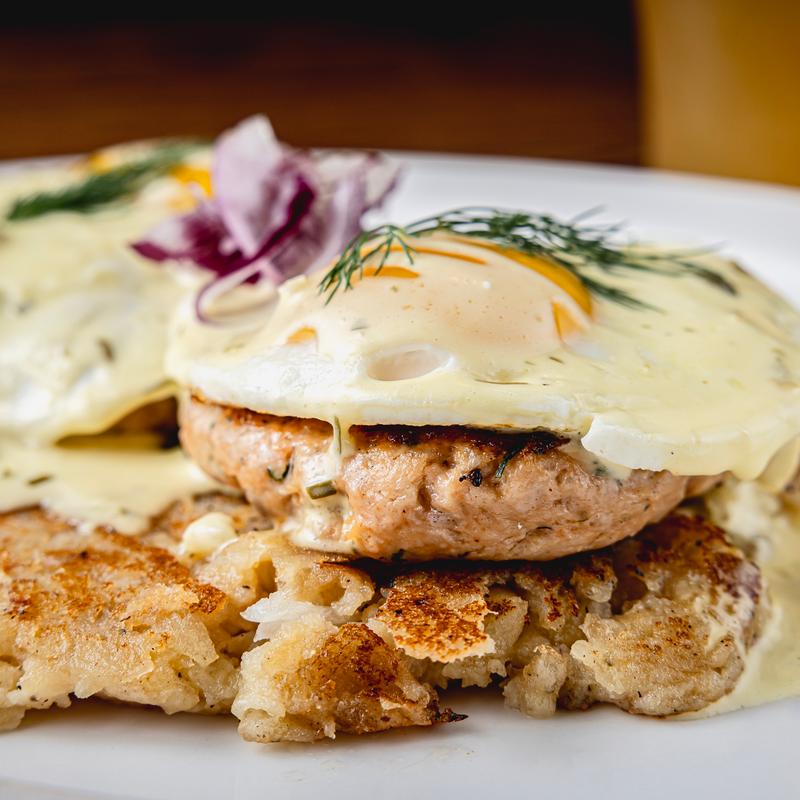 Salmon Benedict photo