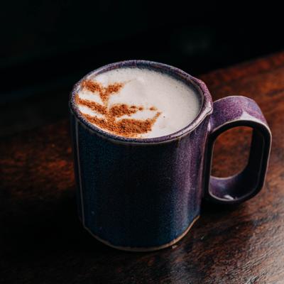 A mug chai tea.