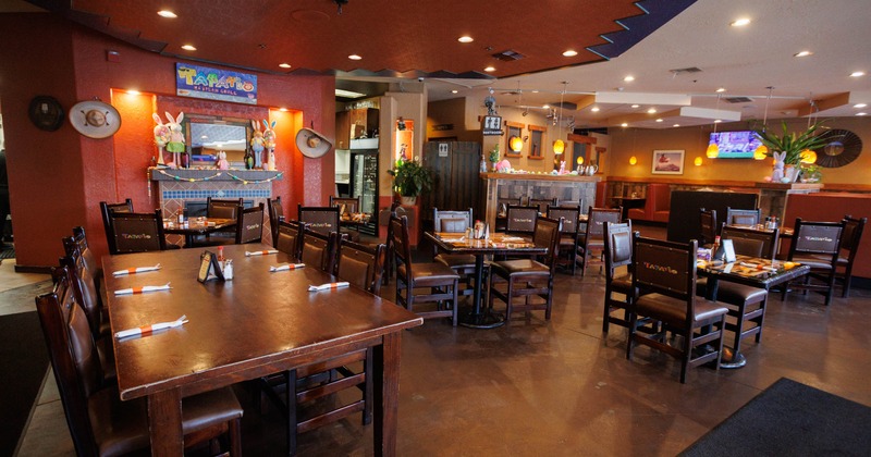 Interior, seating area