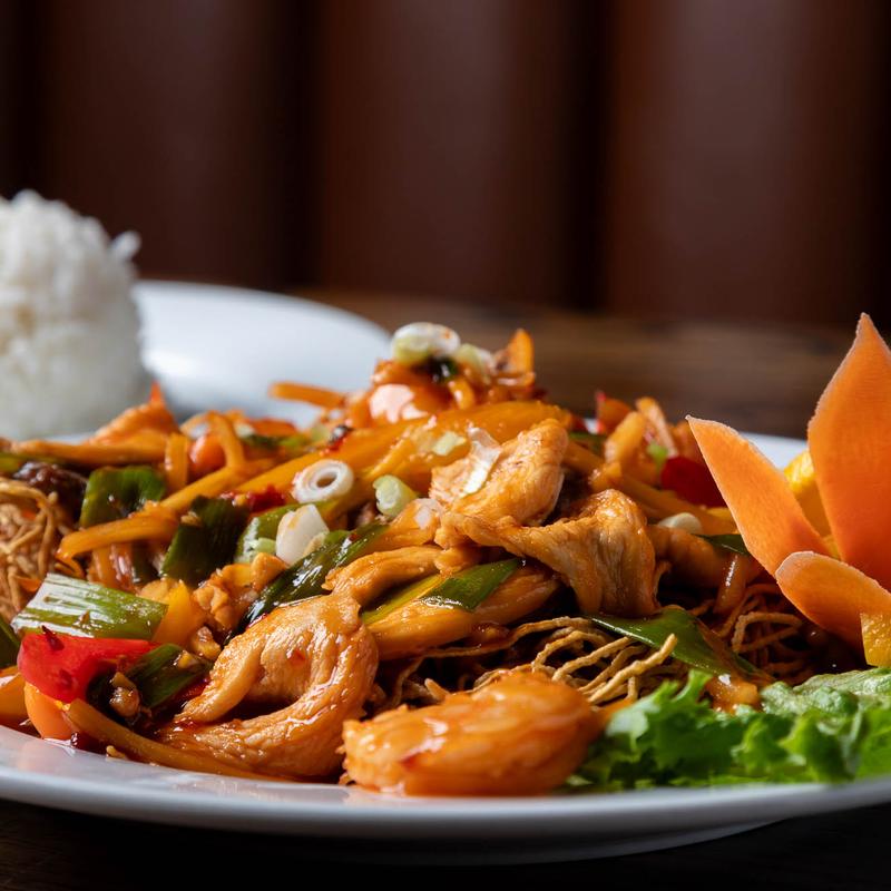 menu item 2 of 5, Mongolian Trio