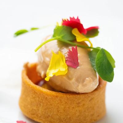Foie Gras Tart.