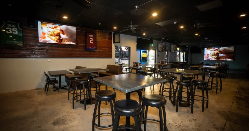 Interior, dining area