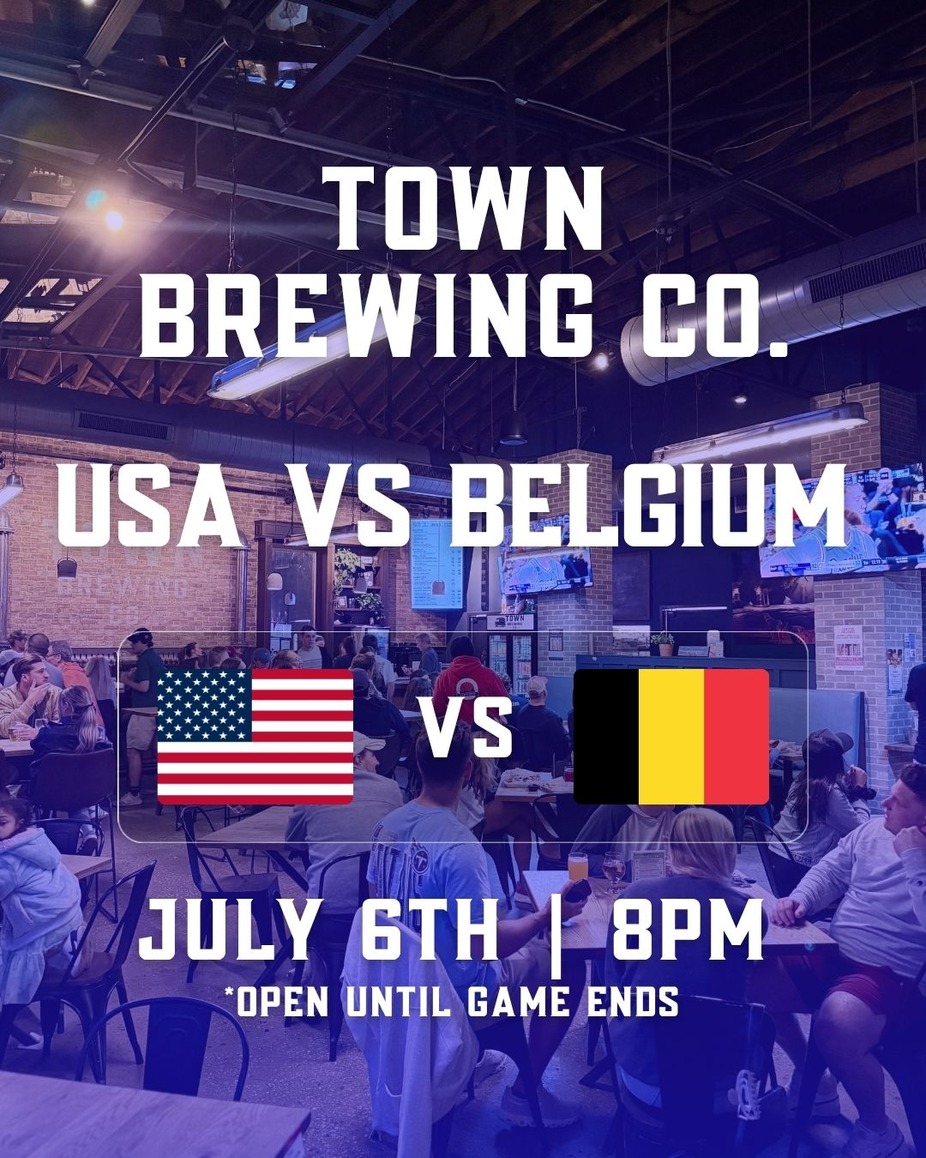 Watch Party: USA vs Belgium event photo