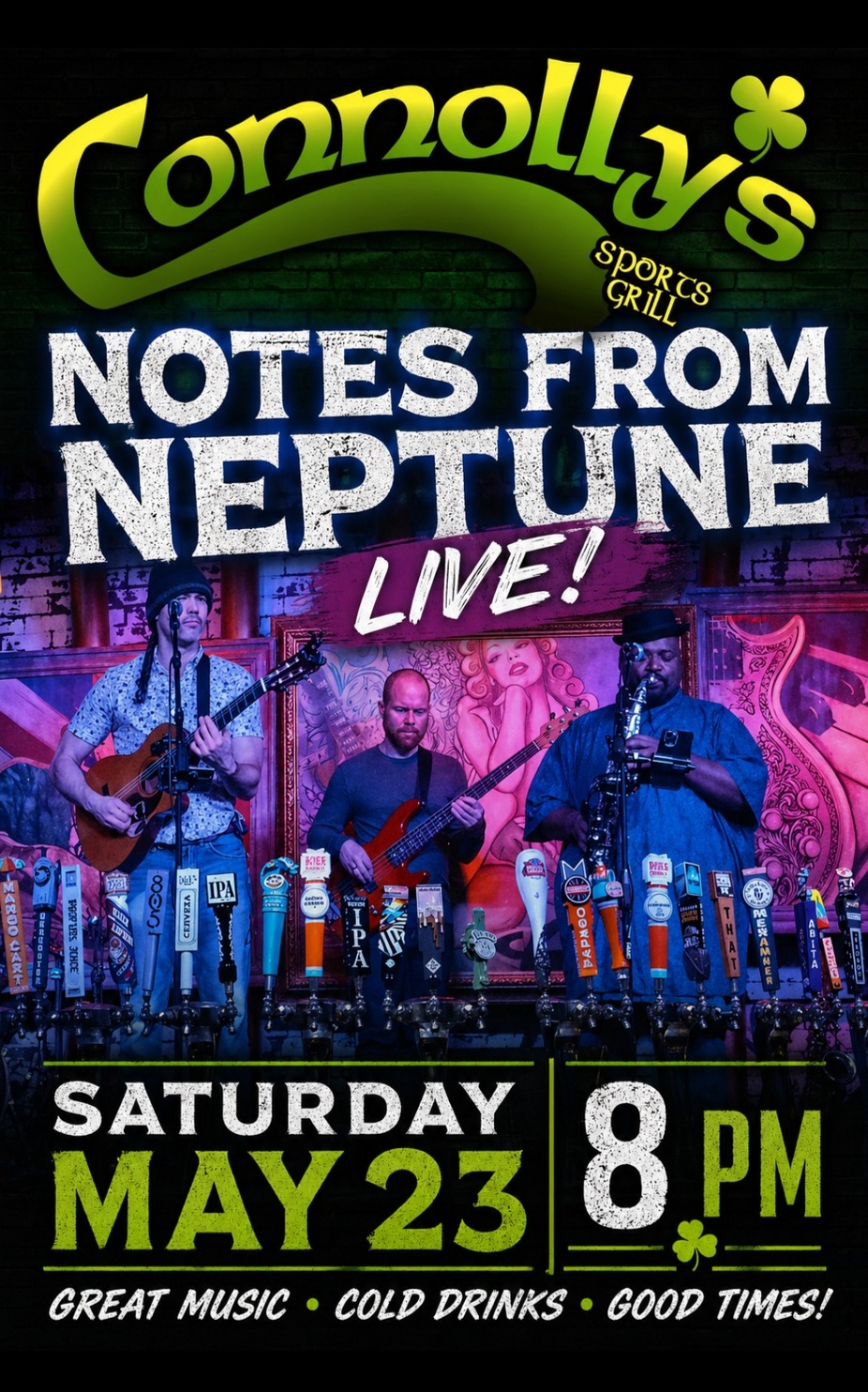 Live music bt Notes from Neptune event photo