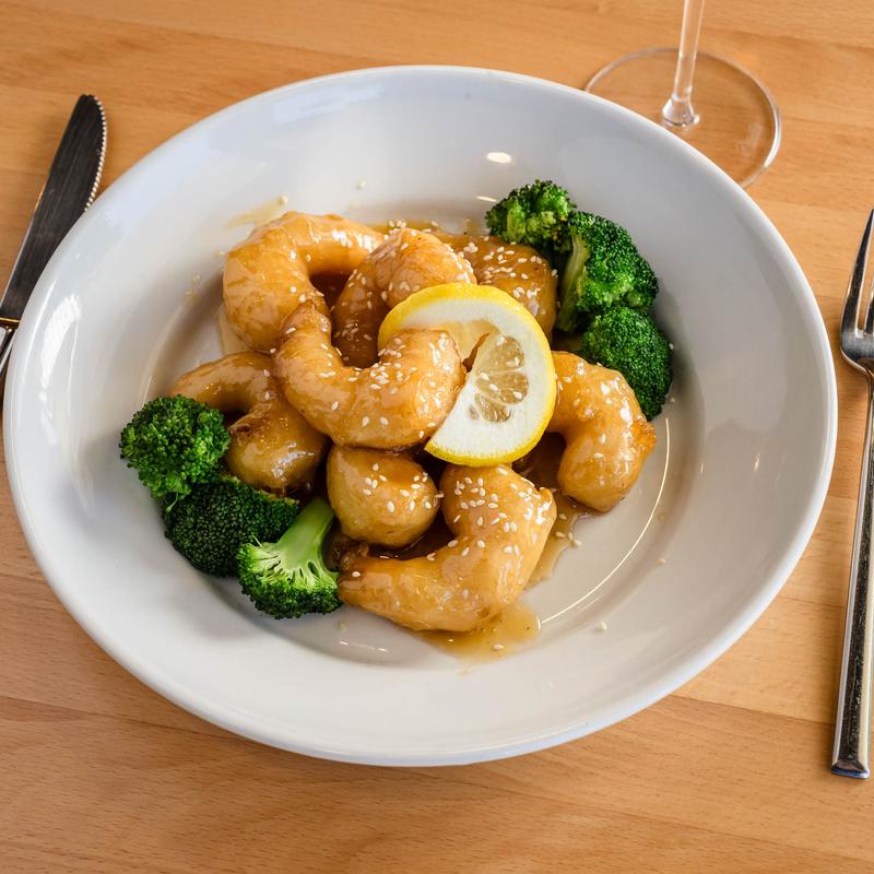 menu item 6 of 9, Sweet & Sour Shrimp