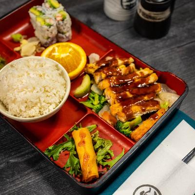 Chicken Katsu Bento Box.