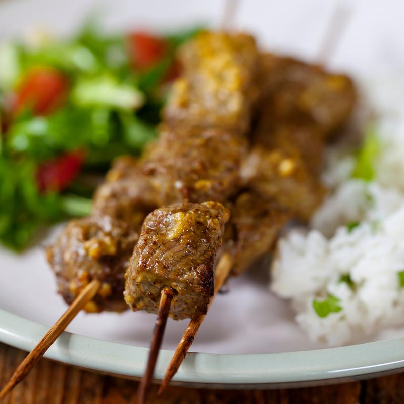 Uyghur Lamb Shish Kebab photo