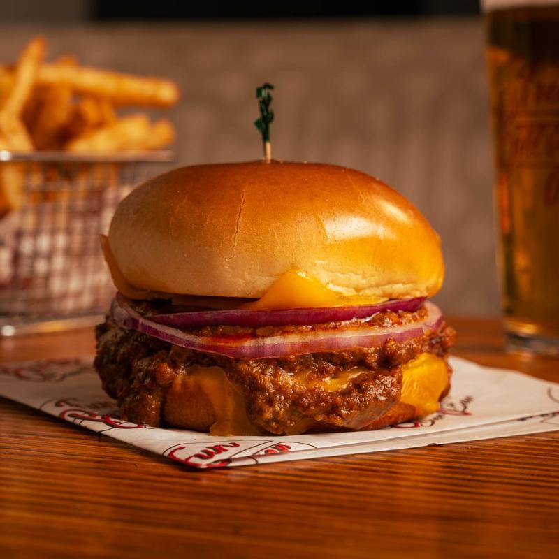 menu item 8 of 24, Chili Cheese Burger Meal