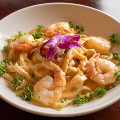 Shrimp rhomulus plate.