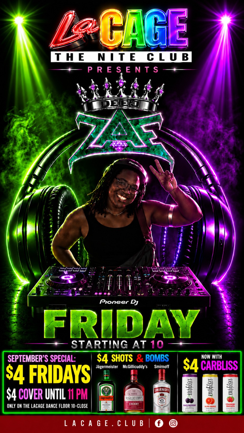 Dj Zae 4$ Friday event photo