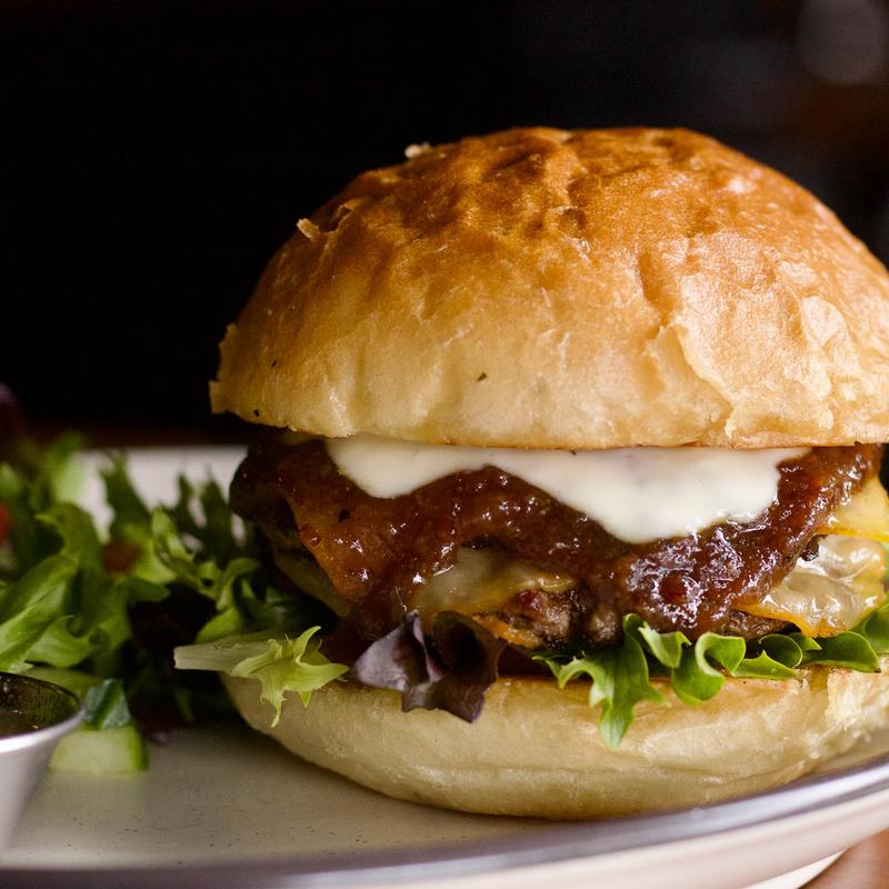 menu item 23 of 54, Bacon Jam Beef Burger