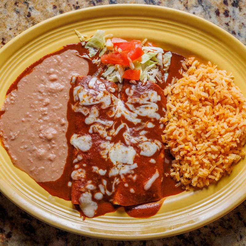 Chicken Mole Enchiladas photo