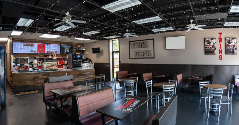 Interior, seating area