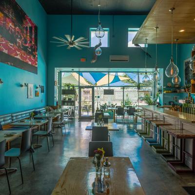 Interior, main seating area