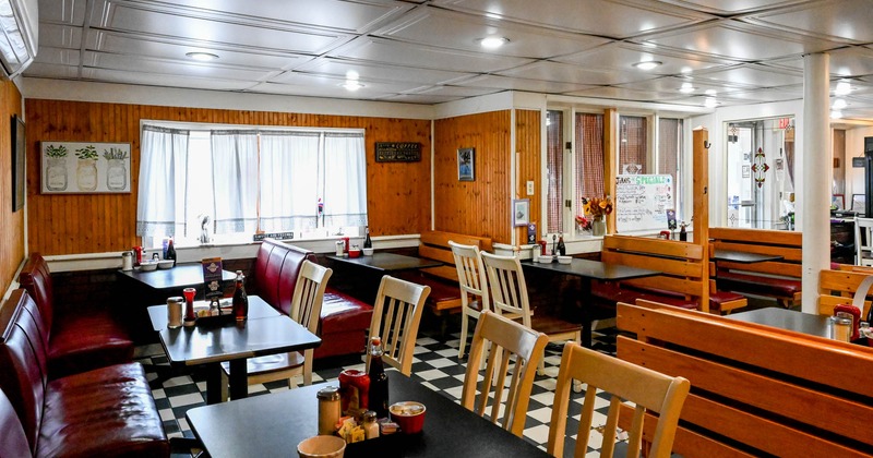 Diner tables and chairs