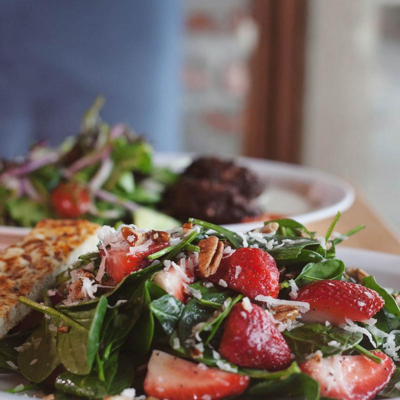 Strawberry & Spinach photo