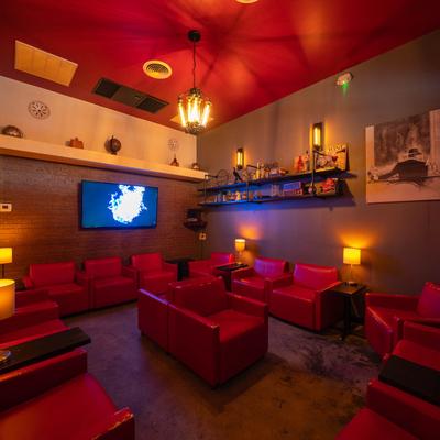 The interior of the lounge area.