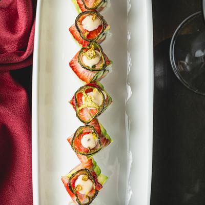 The SOPO roll, top view.