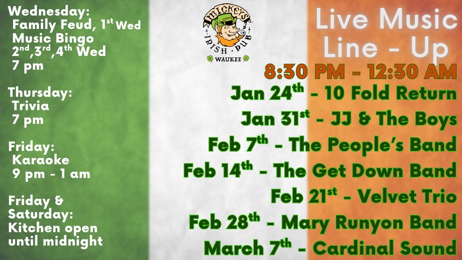 Live Music Every Saturday Night! event photo