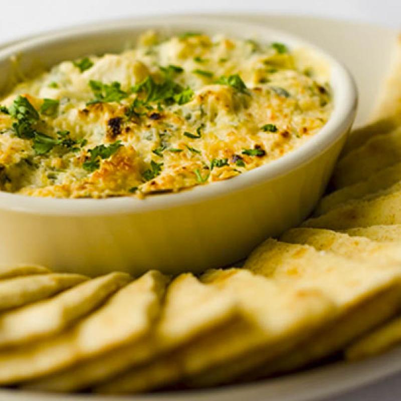 Artichoke & Spinach Cheese Dip (V) photo